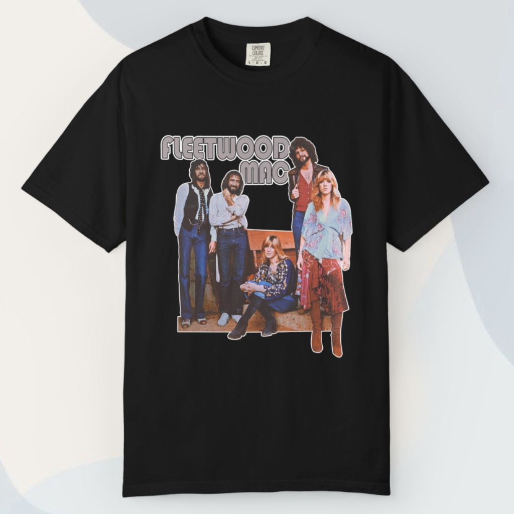 Fleetwood Mac Vintage Rock Music T shirt Fleetwood Mac Vintage Rock Music T shirt