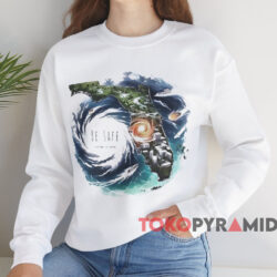 Florida Be Safe Hurricane Milton T-shirt 3 Florida Be Safe Hurricane Milton T shirt White Sweatshirt