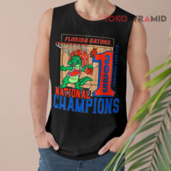 Florida Gators #1 2025 Ncaa National Champions Court Tank Top