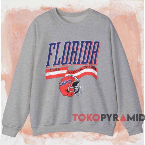 Florida Gators 1996 National Champs Shirt Grey Sweatshirt
