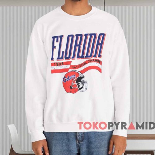 Florida Gators 1996 National Champs Shirt White Sweatshirt