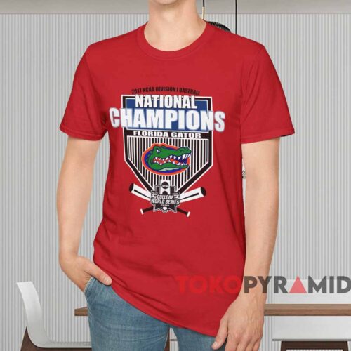 Florida Gators 2017 Ncaa Division 1 Baseball Shirt Red T shirt