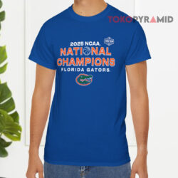 Florida Gators 2025 National Champions Schedule T shirt Front