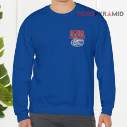 Florida Gators 2025 Ncaa National Champions Comfort Colors Gator Head Sweatshirt Front