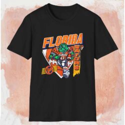Florida Gators Big Mascot Football Shirt Black T shirt