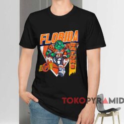 Florida Gators Big Mascot Football Shirt Black T shirt