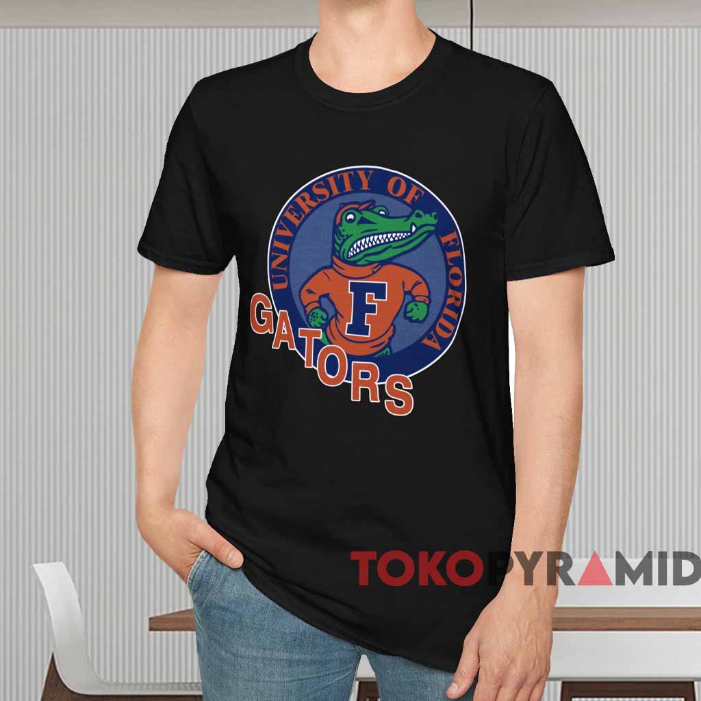 Florida Gators Circle Mascot Logo Shirt Black T shirt Florida Gators Circle Mascot Logo Shirt Black T shirt