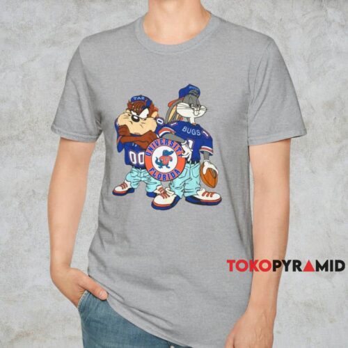 Florida Gators Looney Tunes Shirt Grey T shirt