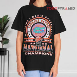 Florida Gators Ncaa National Champions Black T shirt