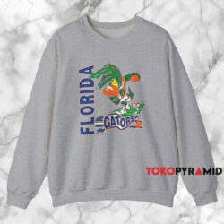 Florida Gators Vintage Mascot Football Shirt 3 Florida Gators Vintage Mascot Football Shirt Grey Sweatshirt