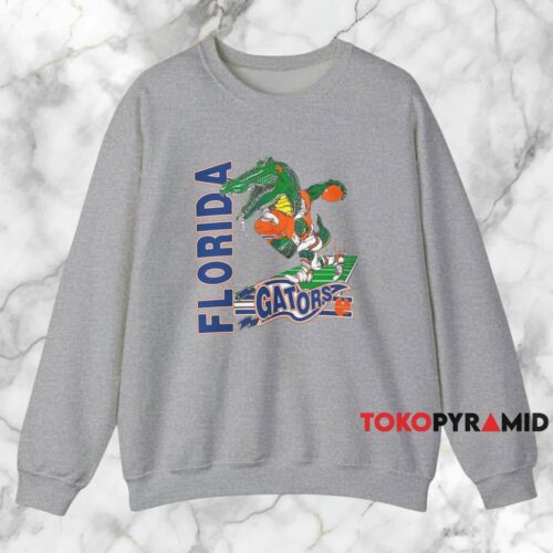 Florida Gators Vintage Mascot Football Shirt Grey Sweatshirt Florida Gators Vintage Mascot Football Shirt Grey Sweatshirt