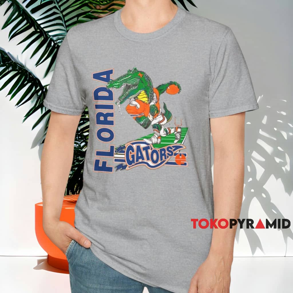 Florida Gators Vintage Mascot Football Shirt Grey T shirt Florida Gators Vintage Mascot Football Shirt Grey T shirt