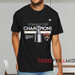 Florida Panthers 2024 Stanley Cup Champions Locker Room Shirt Black T shirt