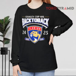 Florida Panthers 2025 National Hockey Back To Back Champions Shirt 4 Florida Panthers 2025 National Hockey Back To Back Champions Long sleeved