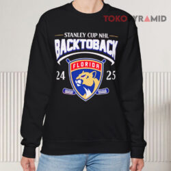 Florida Panthers 2025 National Hockey Back To Back Champions Shirt 3 Florida Panthers 2025 National Hockey Back To Back Champions Sweatshirt