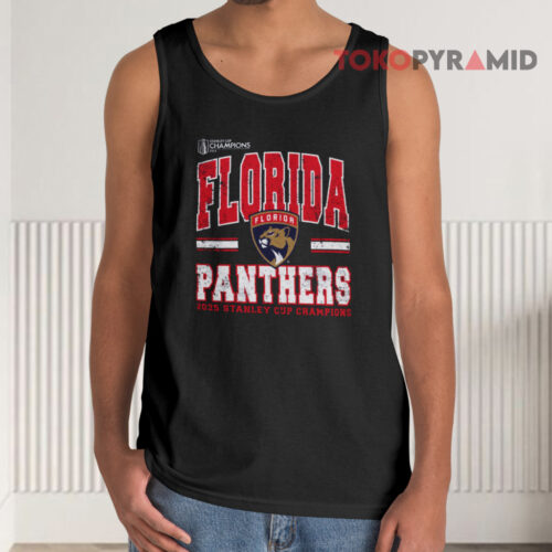 Florida Panthers 2025 Stanley Cup Champions Tank Top Florida Panthers 2025 Stanley Cup Champions Tank Top