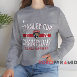 Florida Panthers Stanley Cup Champions Throwback Shirt 4 Florida Panthers Stanley Cup Champions Throwback Tri blend Shirt Grey Sweatshirt