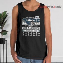 Fly Eagles Fly Nfc East 2025 Champions Philadelphia Eagles Tank Top