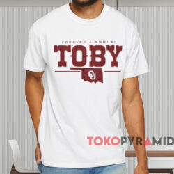 Forever A Sooner Toby Shirt White T shirt