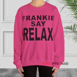 Frankie Say Relax Shirt 2 Frankie Say Relax Pink Sweatshirt