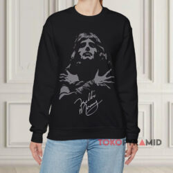 Freddie Mercury Queen Band Sign Shirt 3 Freddie Mercury Queen Band Sign Black Sweatshirt