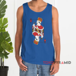 Freddie Mercury Queen Card Theme Shirt 4 Freddie Mercury Queen Card Theme Blue Tank Top