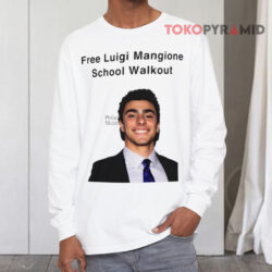 Free Luigi Mangione School Walkout Long sleeved