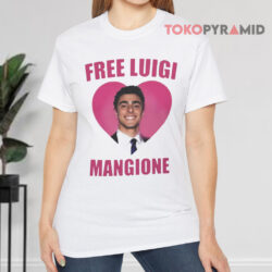 Free Luigi Mangione White T shirt
