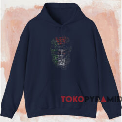 Free Palestine Arabic Shirt 2 Free Palestine Arabic Shirt Navy Hoodie