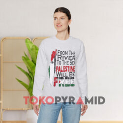 Free Palestine From The River To The Sea Shirt 4 Free Palestine From The River To The Sea Grey Sweatshirt