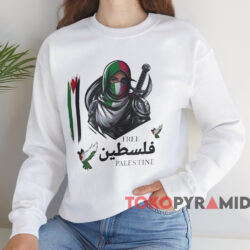 Free Palestine Shirt 3 Free Palestine Shirt White Sweatshirt