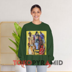 Free Rio Rapper Shirt 3 Free Rio Rapper Green Sweatshirt