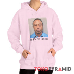Free Tiger Woods Mugshot Hoodie