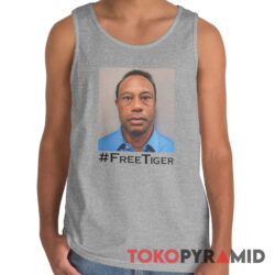 Free Tiger Woods Mugshot Tank Top