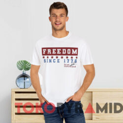 Freedom Since 1776 Sean Strickland Shirt White T shirt