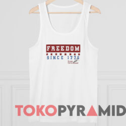 Freedom Since 1776 Sean Strickland Shirt White TankTop
