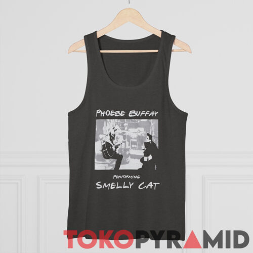 Friends Phoebe Buffay Performing Smelly Cat Shirt 2 sided Tank Top Friends Phoebe Buffay Performing Smelly Cat Shirt 2 sided Tank Top