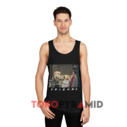 Friends Turkey Head Monica Portrait Shirt 2 Friends Turkey Head Monica Portrait Black Tank Top