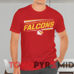Friends University Of Central Kansas Shirt Red T shirt