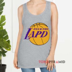 Fuck The LAPD Shirt 4 Fuck The Lapd Grey Tank Top