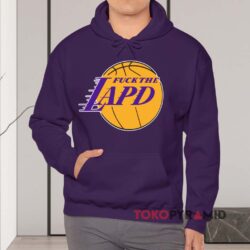 Fuck The LAPD Shirt 2 Fuck The Lapd Purple Hoodie