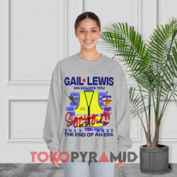 Gail Lewis We Salute You The End Of An Era 2013-2023 Shirt 3 Gail Lewis We Salute You The End Of An Era 2013 2023 Grey Sweatshirt