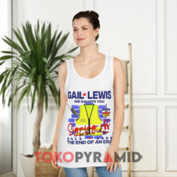 Gail Lewis We Salute You The End Of An Era 2013-2023 Shirt 2 Gail Lewis We Salute You The End Of An Era 2013 2023 White Tank Top
