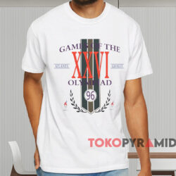 Game Of The Xxvi Olympiad 1996 T shirt White T shirt