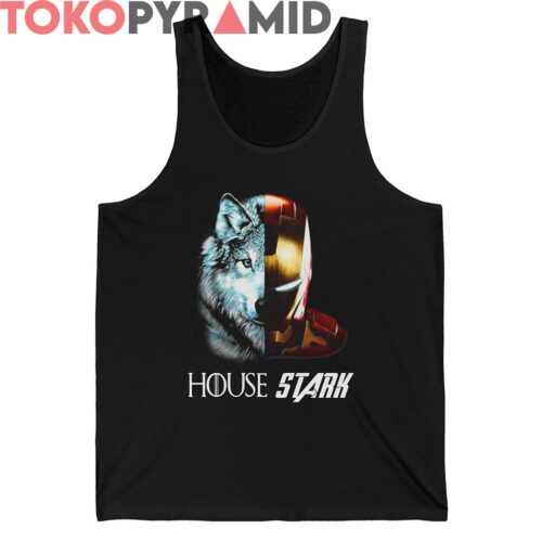 Game Of Thrones Wolf Iron Man House Stark Shirt Game Of Thrones Wolf Iron Man House Stark Shirt