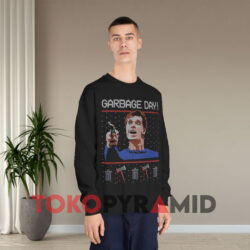 Garbage Day Ugly Christmas Sweatshirt 3 Garbage Day Ugly Christmas Black Sweatshirt