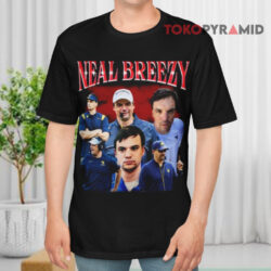Garrett Greene Wearing A Neal Breezy Black T shirt