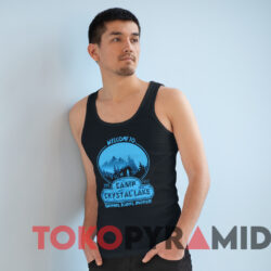 Camp Crystal Lake Friday The 13th T-shirt 4 Geek Teez Camp Crystal Lake Friday The 13th T shirt Black TankTop