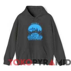 Camp Crystal Lake Friday The 13th T-shirt 2 Geek Teez Camp Crystal Lake Friday The 13th T shirt Dark Heather Hoodie