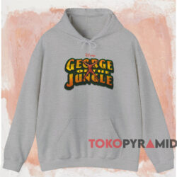 George Of The Jungle Disney T-shirt 2 George Of The Jungle Disney T shirt Grey Hoodie